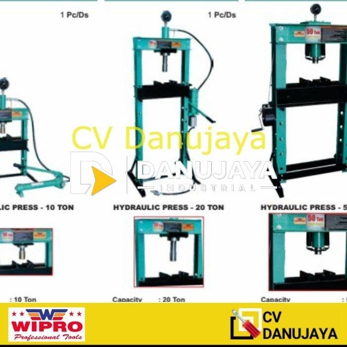 Mesin Press / Hydraulic Press 20 Ton Wipro