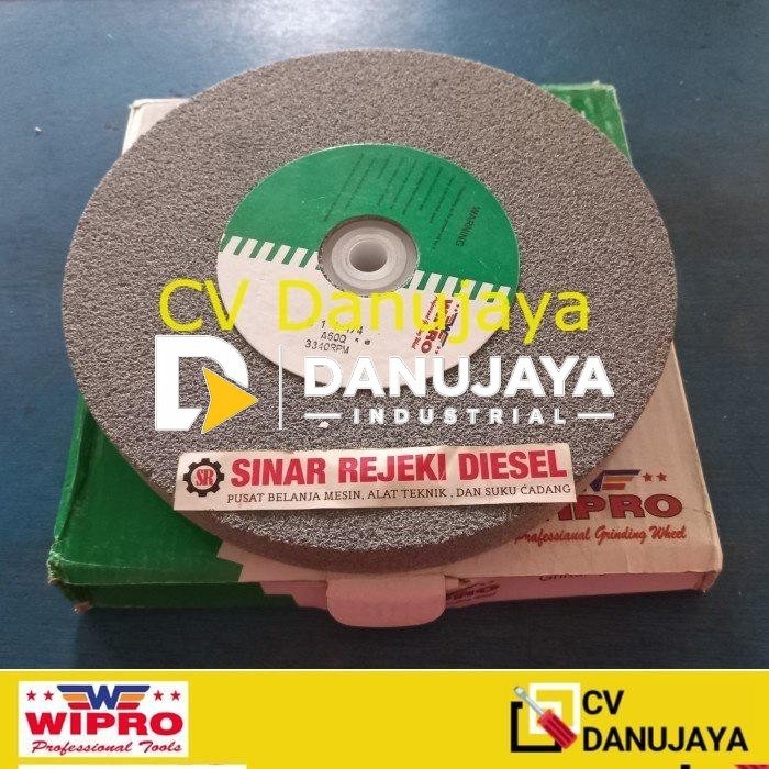 Batu Gerinda Gurinda Duduk 8" 8 Inchi A60 A 60 #60 Grade 60 Grit 60 Wipro gz