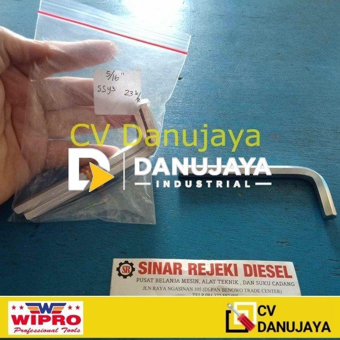 Kunci L 5/16" 5/16 Inch 5/16 Inchi Wipro