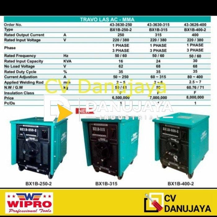 Trafo Las / Trafo Las AC 400A 400 A 400 Ampere Wipro zg