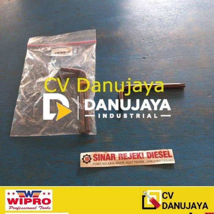 Kunci L Bintang Torx T40 Model Lubang Wipro gz
