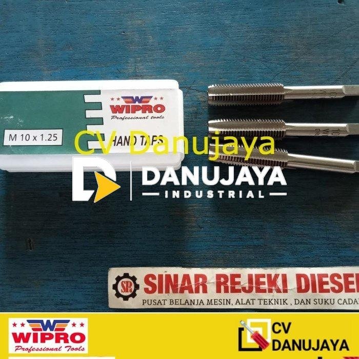 Hand Tap Handtap Handtaps Taps M10x1.25 M10 x 1.25 M10 x 1,25 M10x1,25 Wipro zg