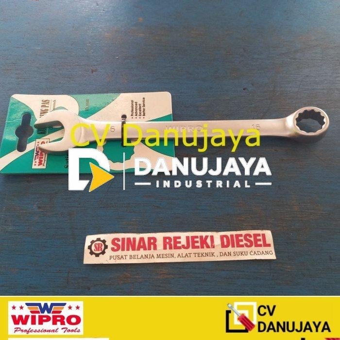 Kunci Ring Pas Ringpas 16 mm 16mm Wipro gz