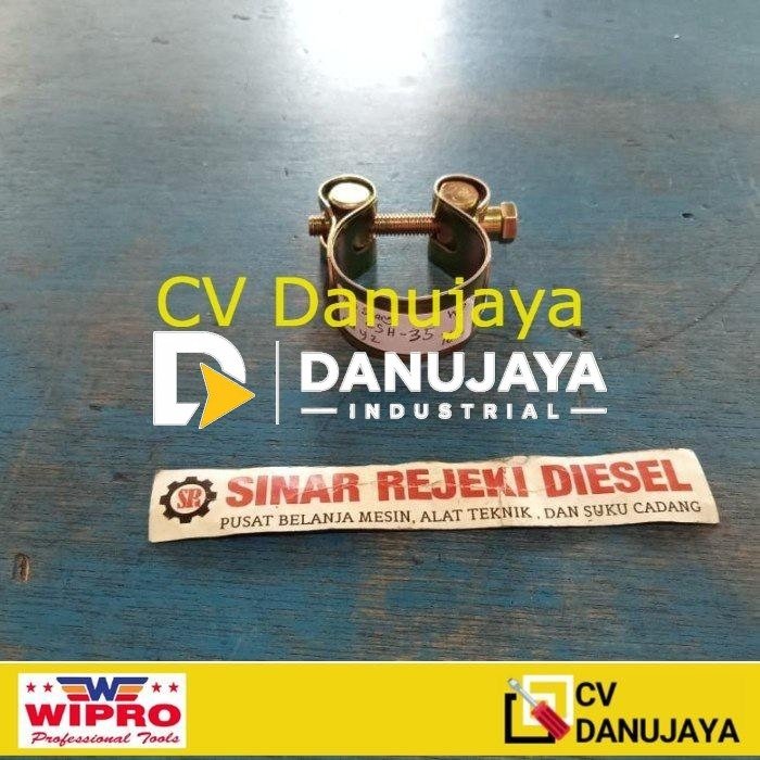 Clamp Selang Klem Selang Heavy Duty 32 mm - 35 mm Wipro