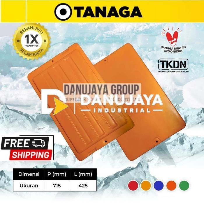TANAGA Tutup Coolbox / Cooler Box 75 Liter | Tutup Pendingin Es, Ikan, Daging, Minuman Portable Replacement - 75 L