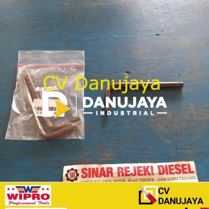 Kunci L Bintang Torx T30 Model Lubang Wipro gz