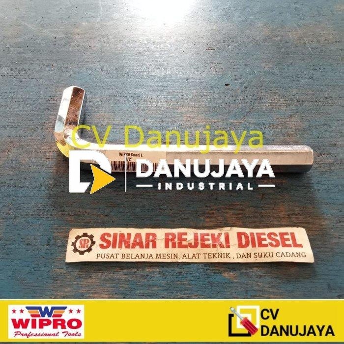 Kunci L 1/2" 1/2 Inchi 1/2 Inch Wipro