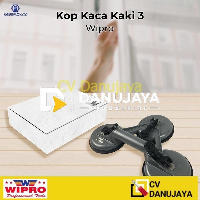 Kop Kaca / Alat Angkat Kaca 3 KAKI WIPRO