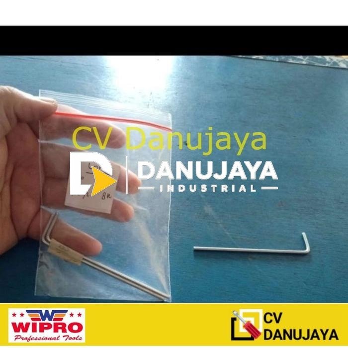 Kunci L 1/8" 1/8 Inchi 1/8 Inch Wipro Long Model Panjang