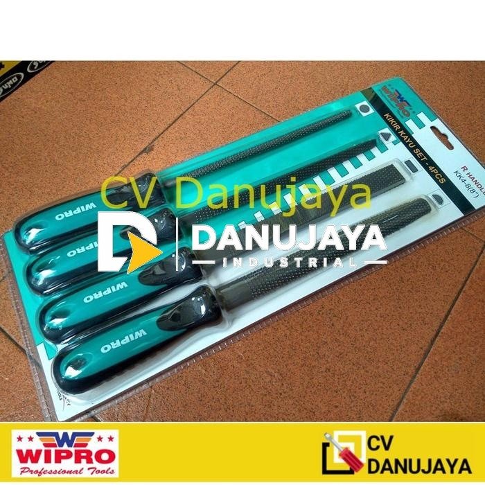 4pcs Kikir kayu set 8" ( Besar ) kikir tukang heavy duty Best Quality