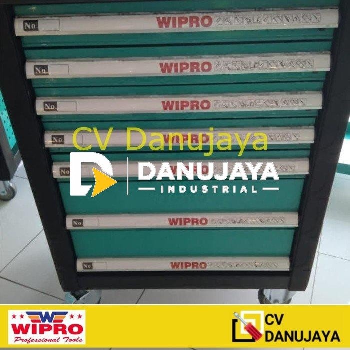 Tool Cabinet Trolley 7 Drawer TCT 07D Wipro