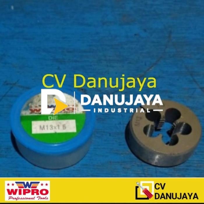 Mata Senai M13 x 1.5 Drat Luar Baut Mata Snei Snai Dies Head M13x1.5 Wipro