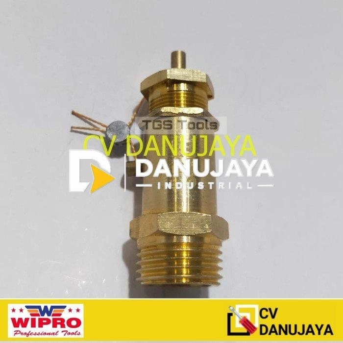 SAFETY VALVE BOILER - SAFETY VALVE SETRIKA UAP 1/2" - Wipro