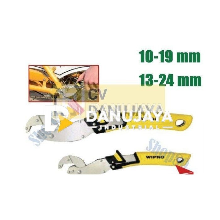 Wipro Kunci Hook Pas Komstir Kait Sepeda Motor Wrench 1 Set 2pcs