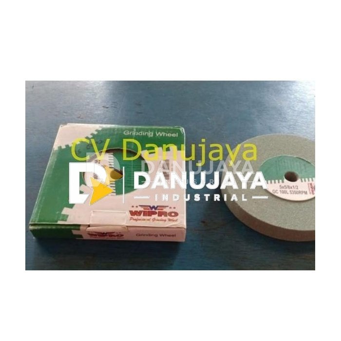 Batu Gerinda Gurinda Duduk 5" 5 Inchi GC100 #100 Grade 100 Grit 100 Wipro mc