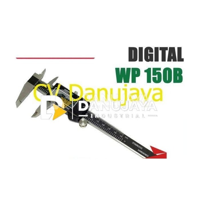 Wipro Jangka Sorong Digital Sigmat Sketmat Vernier Caliper 150 mm 6"