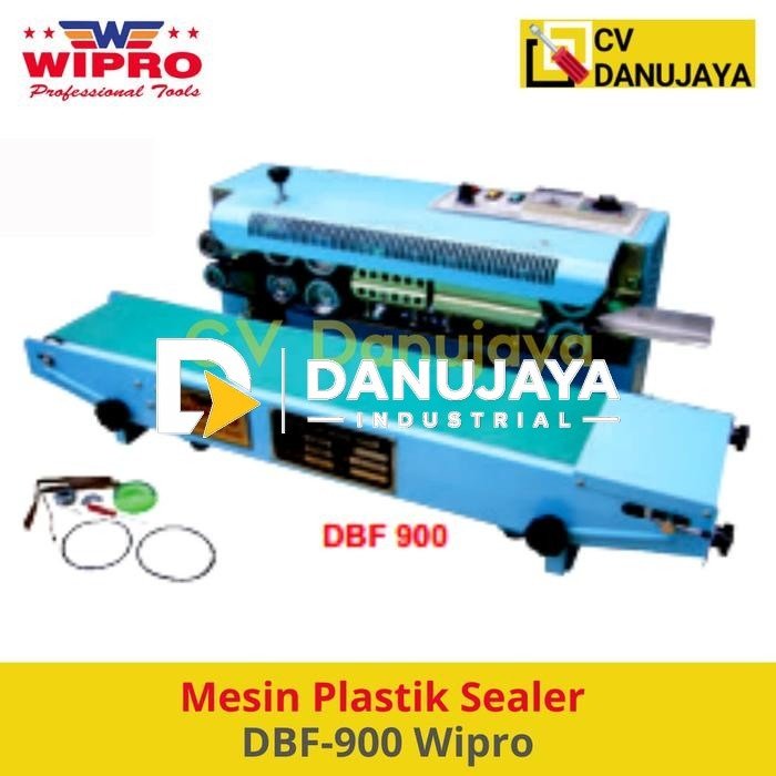 Mesin Plastik Sealer Alat Bungkus Machine Seal Plastic Pemanas DBF-900 Wipro