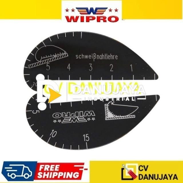Wipro ALUMINUM Alat ukur ketebalan GAUGE QY021