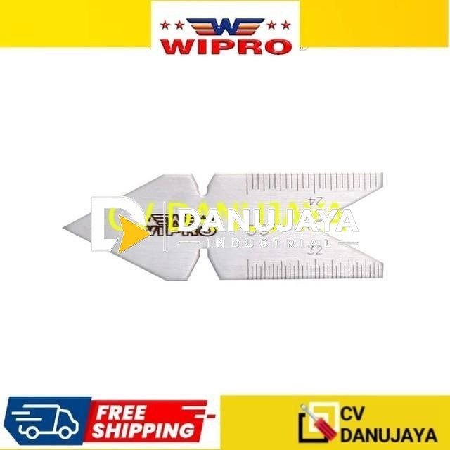 Wipro 55º Center Gauge Alat ukur Pengukur Ketebalan  QY043 (55º)