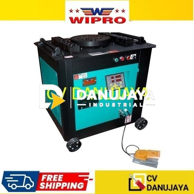 Wipro Mesin Alat Pembengkok Bengkok Beton Besi Electric Elektrik  (Rebar Bender) RB-40D (40mm)