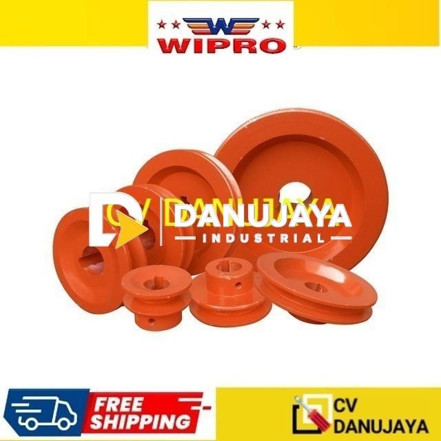 Wipro Pully Pulley Puly Alluminium H.Duty PA1-32504 3" x A1 x 25.4mm