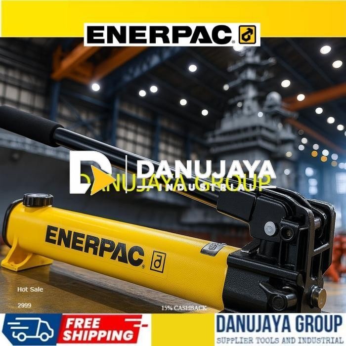 P392 Two Speed Lightweight Hydraulic Hand Pump Enerpac Pompa Hidrolik Manual Ringan Portable