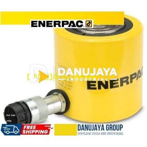 Low Height Hydraulic Cylinder RCS502 48.1 Ton 2.38 in Stroke Enerpac Ram Dongkrak Hidrolik Heavy Duty Original