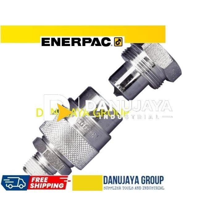 C604 High Flow Hydraulic Coupler Complete Set Enerpac Quick Connector Industrial Original