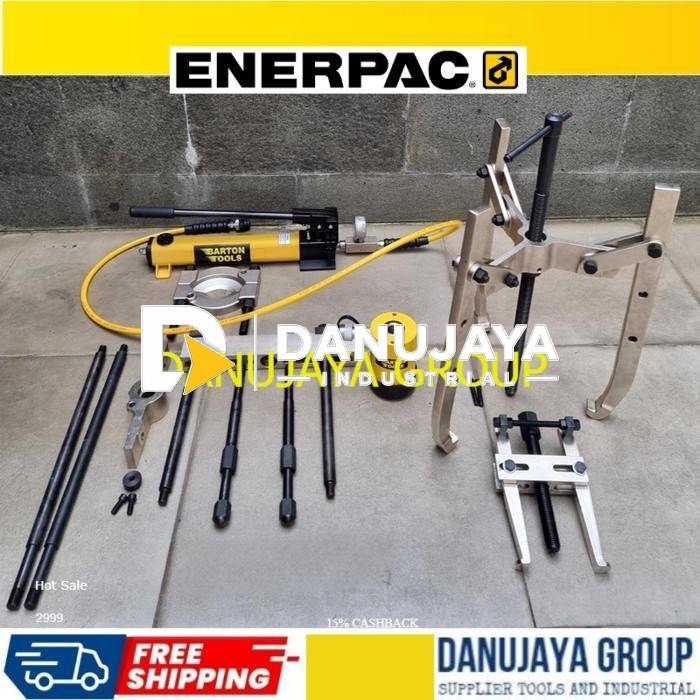 Master Puller Set 20 Ton BHP2751G Barton Model Enerpac Hydraulic Treker Heavy Duty Industri