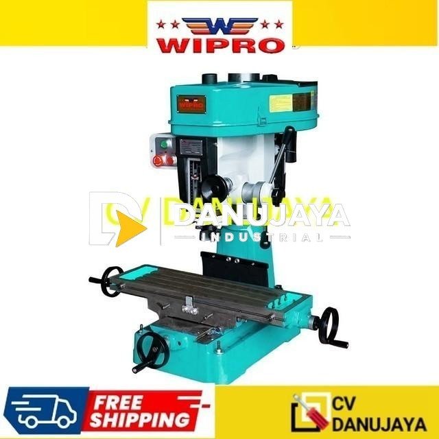 Wipro Mesin Drilling & Milling Alat bor Fraiz ZX-7032B
