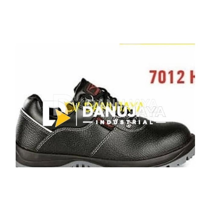 cheetah safety shoes 7012h sepatu Sepatu Kerja Boots Hitam Proyek