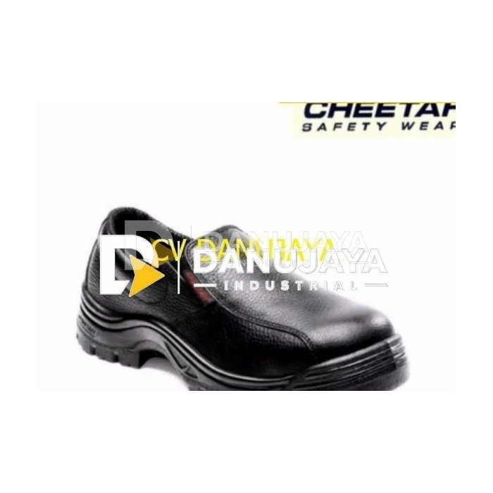 safety shoes cheetah 3001h Sepatu Kerja Boots Hitam Proyek