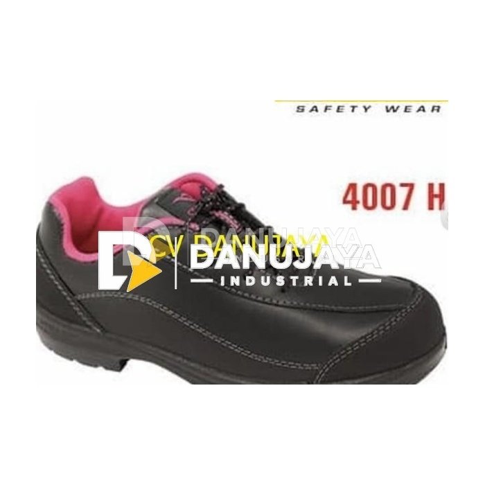safety shoes cheetah 4007h Sepatu Kerja Boots Hitam Proyek