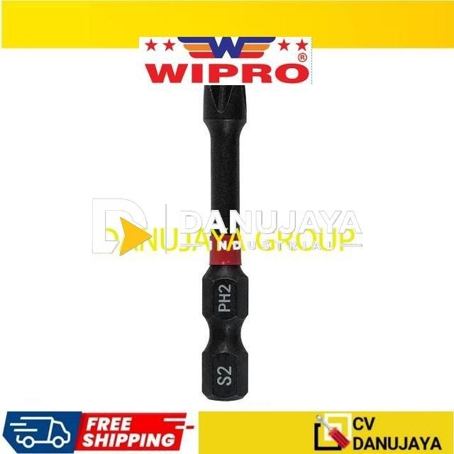 1/4" Bit Impact Heavy Duty Material S2 1/4" x PH2 PZ2 T20 T25 SL6.0 H4 H5 H6 SQ2 - 1/4" x PH2