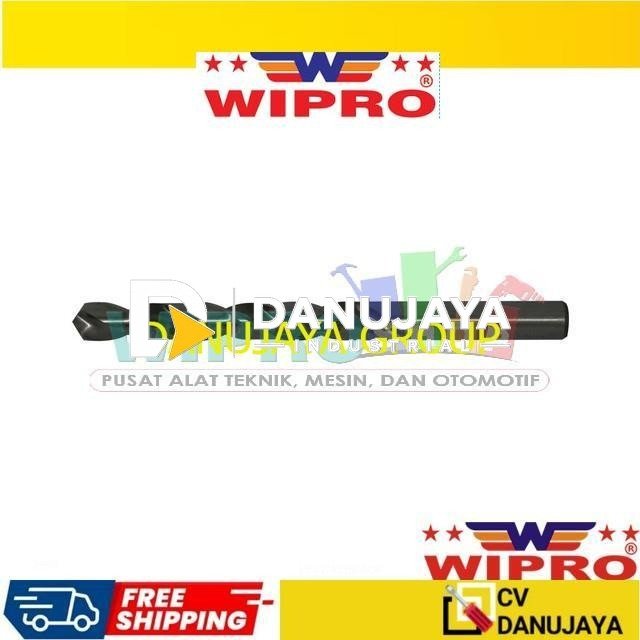WIPRO Mata Bor Besi Drill Steel  Heavy Duty Premium M35 Cobalt (5%)  6.5 mm