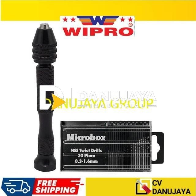 WIPRO Bor Tangan Manual Set  MDB-21 Bor Tangan Manual Set  MDB-21 - Ukuran, MDB-21