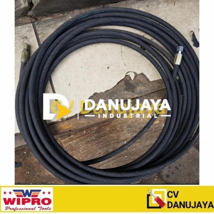 Selang Gemuk Hose Grease Pump Pneumatic Oli Pompa 1/4 Eceran