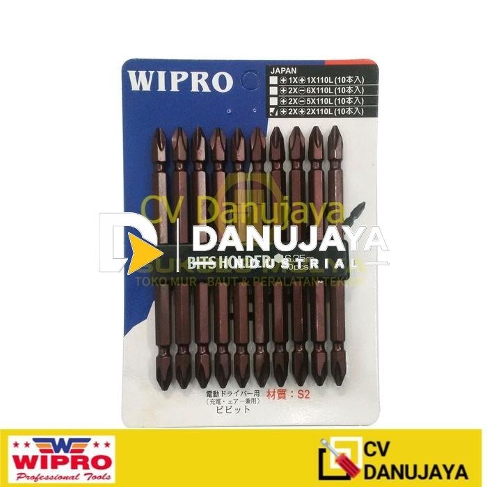 WIPRO Mata Obeng Angin Panjang PH2 x 110 -/+ , +/+
