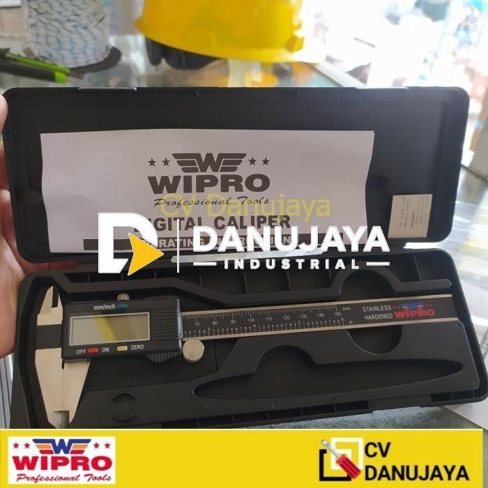 Alat Ukur Digital Caliper Kaliper Sketmat Stainless Wipro WP 150 B
