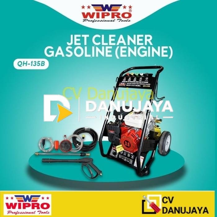 jet cleaner gasoline QH135B wipro mesin cuci sepeda motor dan mobil