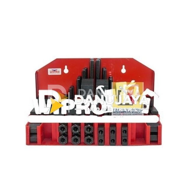 WIPRO Steel Clamping Kit 58 Pcs SCK-58-16 ( M16-2.0P )