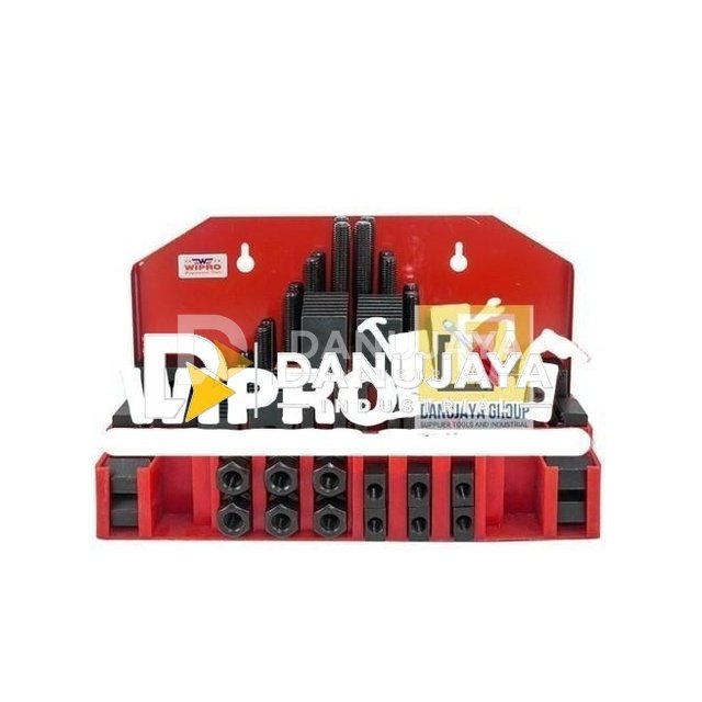 WIPRO Steel Clamping Kit 58 Pcs SCK-58-12 ( M12-1.75P )