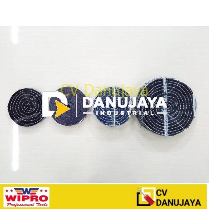 Mata Gerinda Kain Poles Jeans Biru / Gerinda Kain Biru
