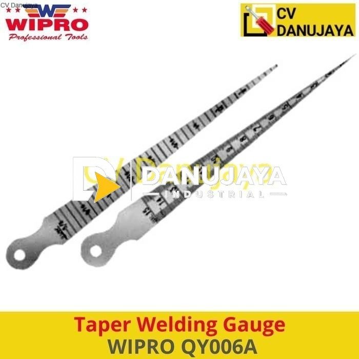 Taper Welding Las Gauge Alat Ukur Ukur Pengelasan Pengukur Las l1-15 mm WIPRO QY006A