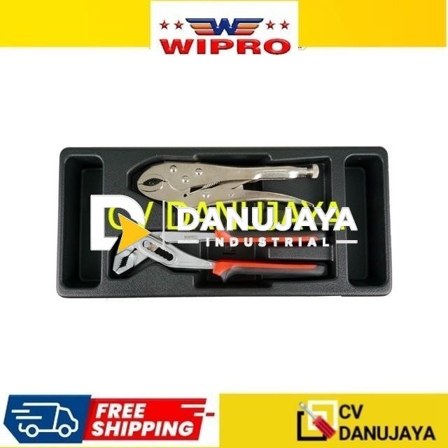 Wipro TOOL TRAY LOCK GRIP PLIER 2 PCS PL-01