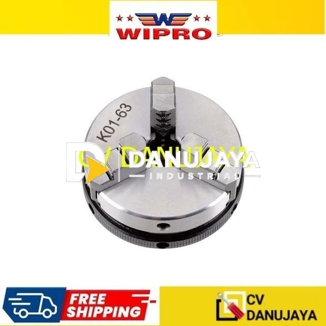 Wipro Catok Bubut Kepala Mesin CLay 3 Kaki CTB3-163 3 K - 2.5"(63mm)