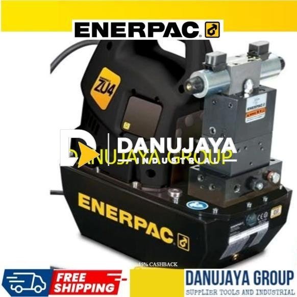 Enerpac ZU4420SI Hydraulic Pump VE43 LCD 20L Solenoid | Pompa Hidrolik Elektrik 2 Stage Tekanan Tinggi Dengan Valve Solenoid Tangki 20 Liter Industrial Heavy Duty