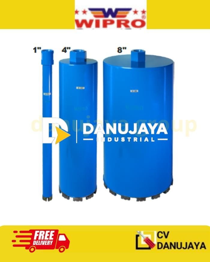 Diamond Core Drill Bit Blue Series M22 450mm Mata Bor Coring Beton Tembok Bata Masonry 1–10 Inch Heavy Duty