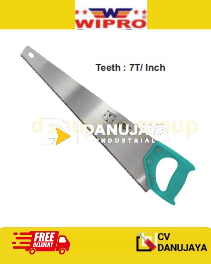 Gergaji Gorok FAST 16 18 20 Inch 7T/Inch Gergaji Kayu Manual Triple Ground Hardened Teeth Tajam Awet untuk Tukang & Proyek Bangunan