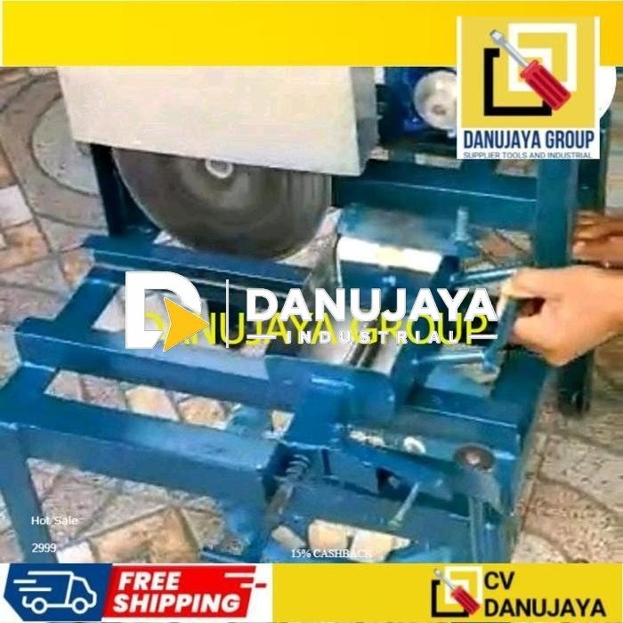 Mesin Perajang Tempe Semi Otomatis / Tempe Slicer Machine | Mesin Potong Lontong, Kerupuk & Rempah-Rempah Stainless Untuk UMKM, Industri Kuliner, Dapur Komersial Siap Pakai